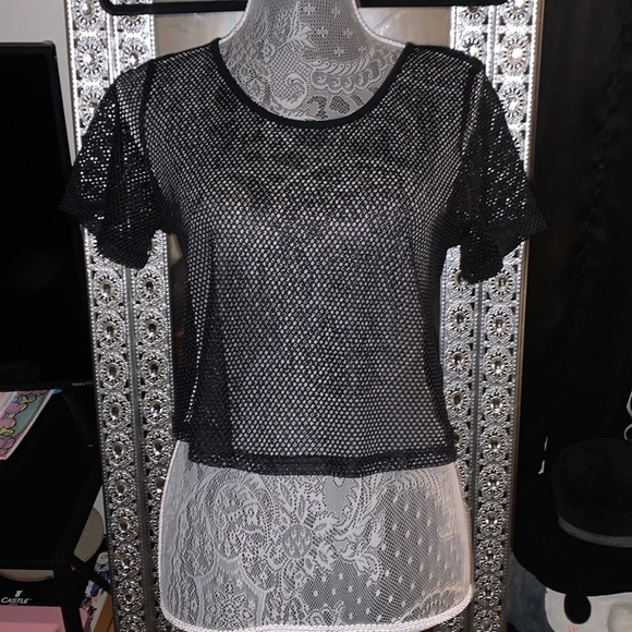 Banned Alternative Net top, NWT, UK Brand, Rare - Picture 2 of 4